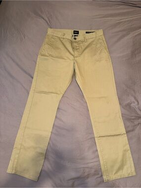 RVCA Men's Light Khaki Chino Pants